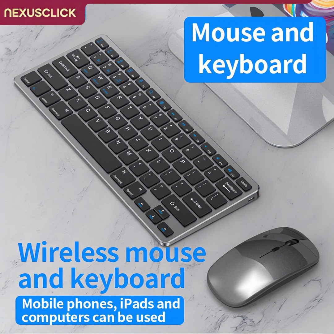 Gaming Keyboard And Mouse Combo Wireless - NexusClick 2.4G 무선 키보드 마우스 콤보,