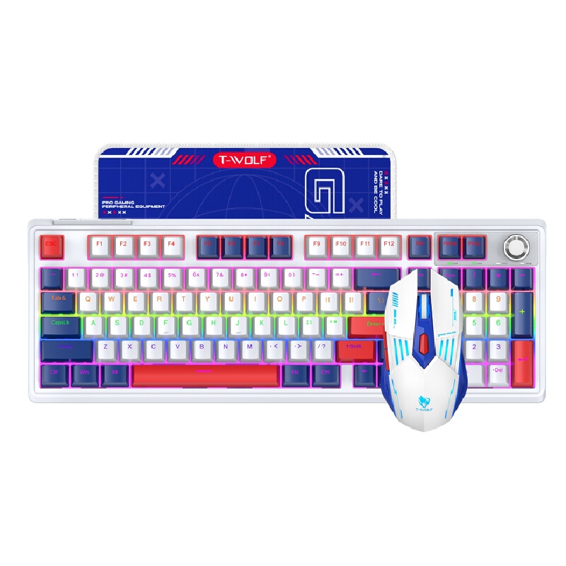 Gaming Keyboard And Mouse Combo Wireless - 기계식 키보드 및 마우스 콤보 RGB