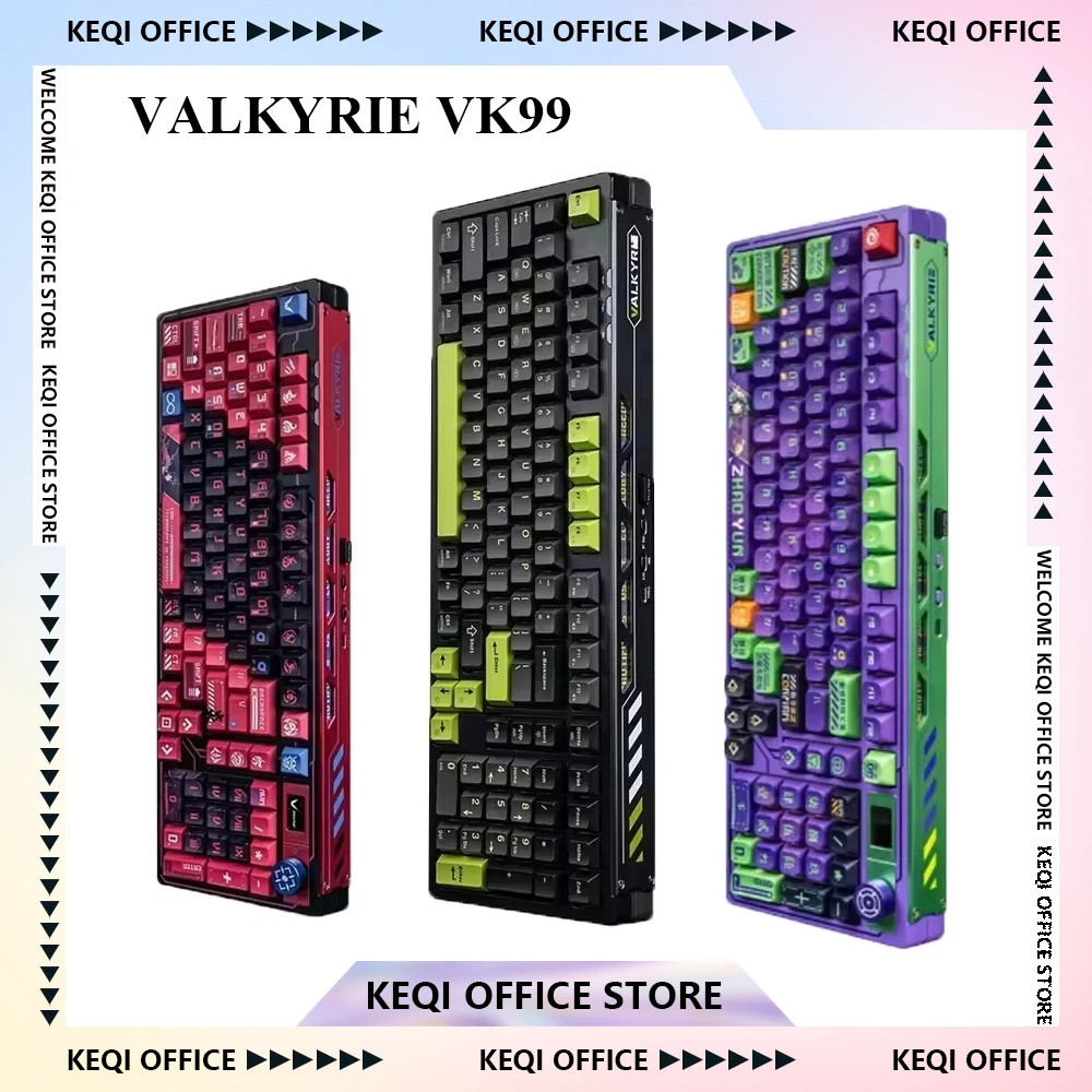 Gaming Keyboard Hot Swappable - VALKYRIE 기계식 키보드 RGB 무선 블루투스