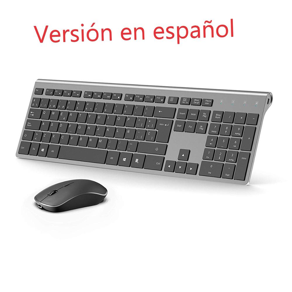 Gaming Keyboard And Mouse Combo Wireless - 무선 키보드 및 마우스 세트 스페인어