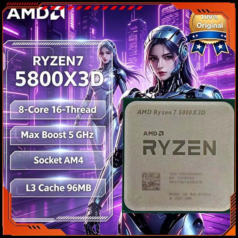 Amd Cpu Ryzen 7 - AMD 라이젠 7 5800X3D 8코어 16스레드