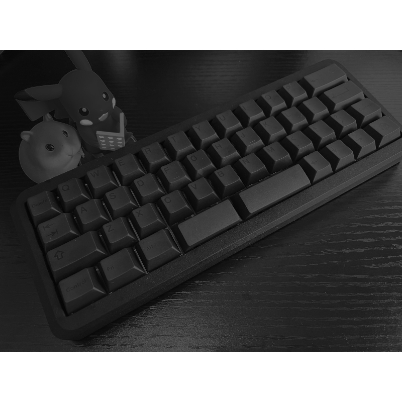 Keyboard Gaming Black - GEEKARK BOB 키캡 세트, 커스텀 블랙