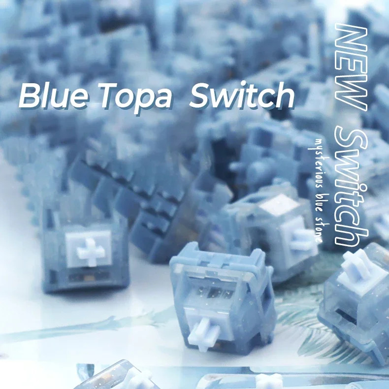 Keyboard Gaming Blue Switch - HMX 블루 토파 스위치 선형 스위치