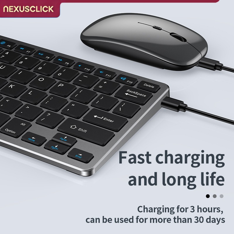 NexusClick 2.4G 무선 키보드 마우스 콤보, - Gaming Keyboard And Mouse Combo Wireless 리뷰 및 가격