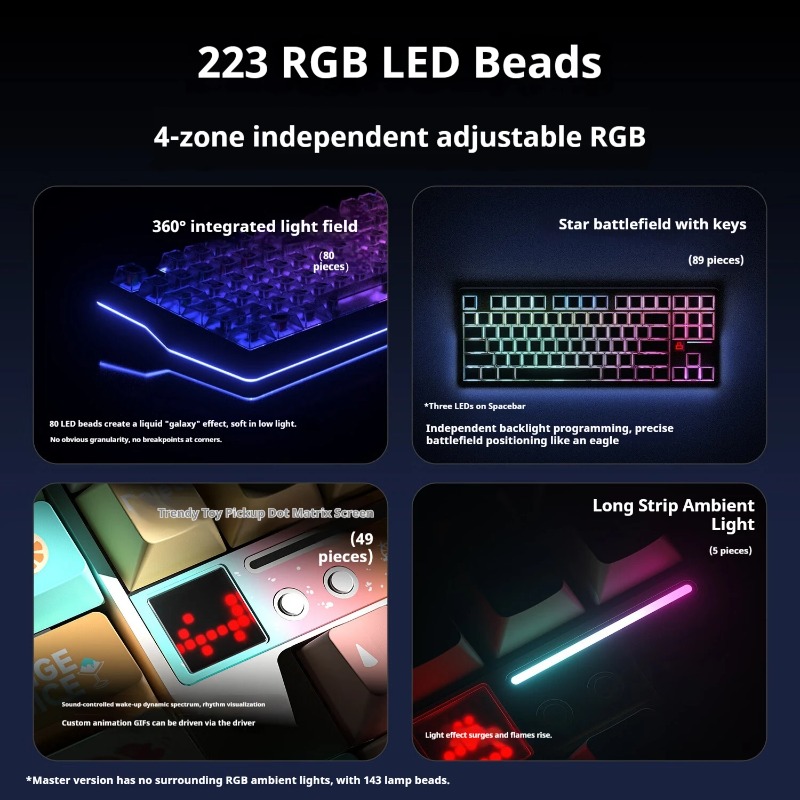 AULA F87ProV2 기계식 키보드 세 가지 모드  - Keyboard Gaming Mac 리뷰 및 가격