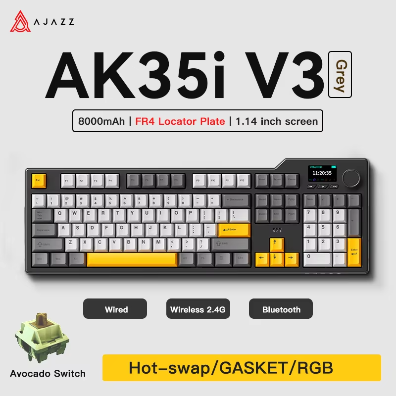 아자즈 AK35I V3/V4 MAX 트라이 모드 유선  - Keyboard Gaming Mac 리뷰 및 가격