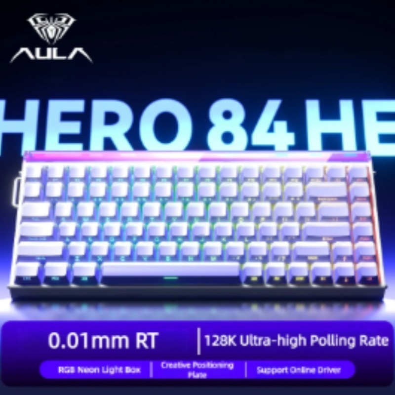 AULA HERO84 마그네틱 게이밍 기계식 키보드 래 - Gaming Keyboard Magnetic Switches 리뷰 및 가격