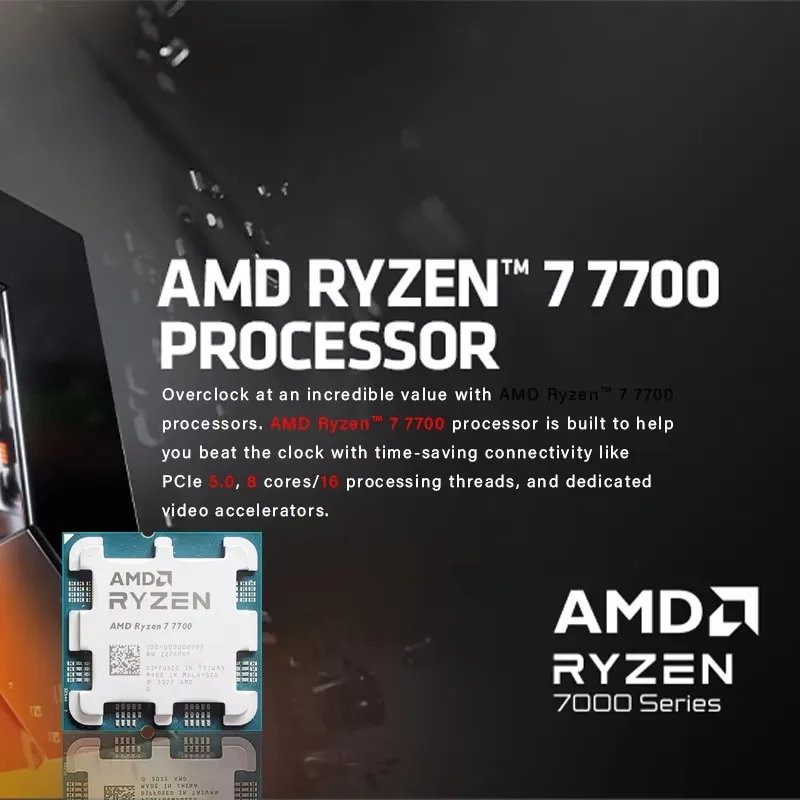 새로운 AMD Ryzen 7 7700 프로세서 3.8G - Amd Cpu Ryzen 7 리뷰 및 가격