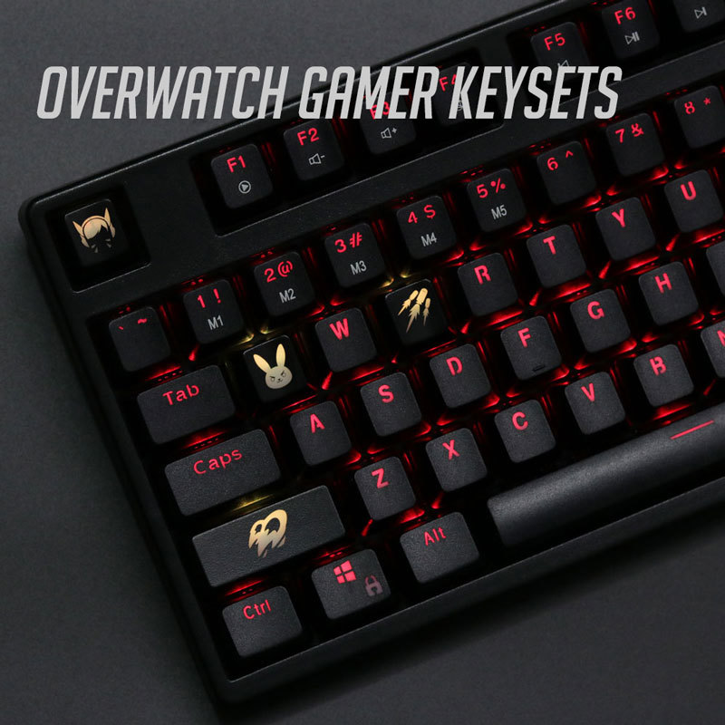 오버워치 게이머용 백라이트 OW 키 캡, 기계식 키보드 - Keyboard Gaming Black 리뷰 및 가격