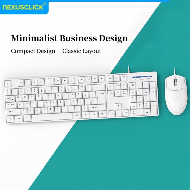 NexusClick 유선 사무용 키보드 마우스 콤보,  - Gaming Keyboard Expensive 리뷰 및 가격