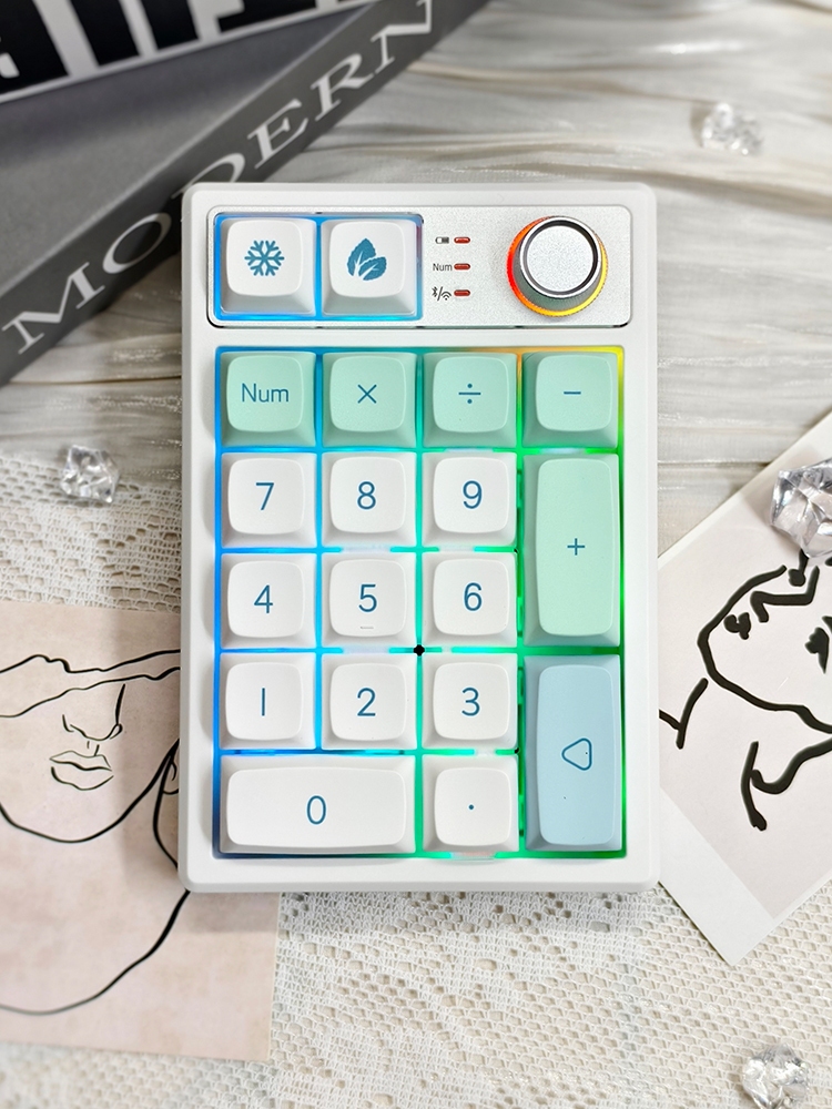 트리 모드 블루투스 KEYCOOL 프로그래밍 가능 미니 - Gaming Keyboard Number Pad 리뷰 및 가격