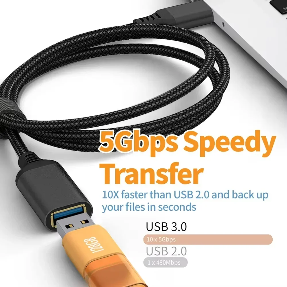 0.5/1/2/3/5m 나일론 꼬임 USB 3.0 남성 - Coiled Usb Cable 리뷰 및 가격