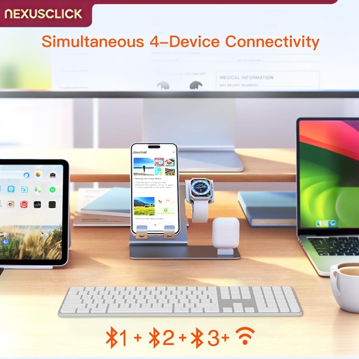 NexusClick 109키 슬림 듀얼 모드 무선 키보 - Keyboard Gaming Mac 리뷰 및 가격