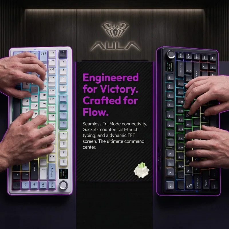AULA F75 Max 기계식 키보드 75% 레이아웃  - Gaming Keyboard Hot Swappable 리뷰 및 가격