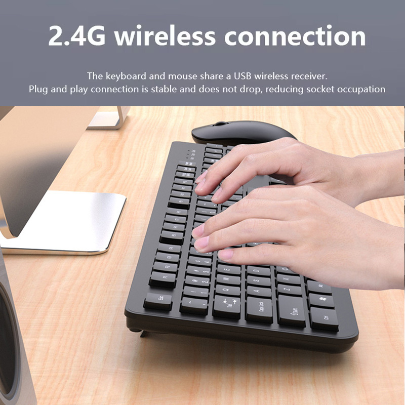 2.4G 무선 키보드 마우스 세트 104키 표준 키보드 - Gaming Keyboard And Mouse Wireless 리뷰 및 가격