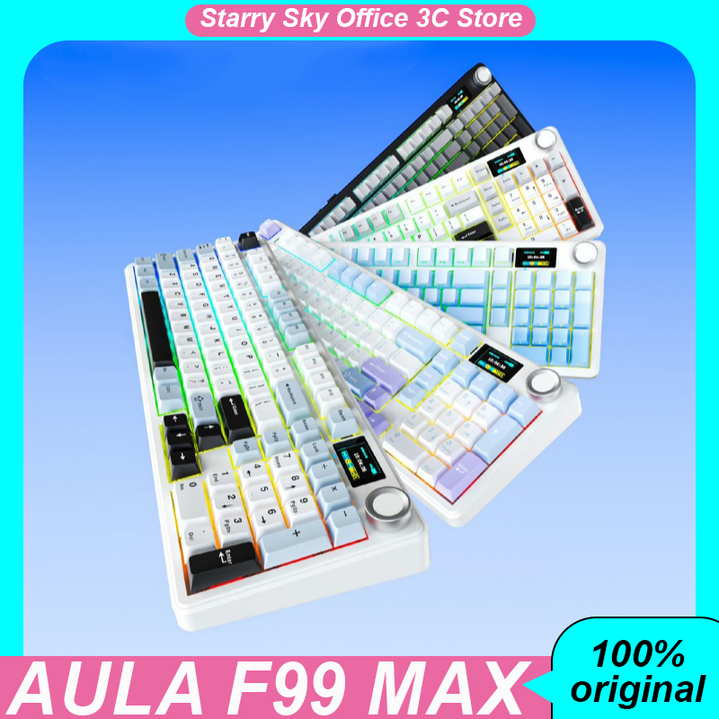 새로운 AULA F99 Max 가스켓 기계식 게이밍 키 - Gaming Keyboard Hot Swappable 리뷰 및 가격