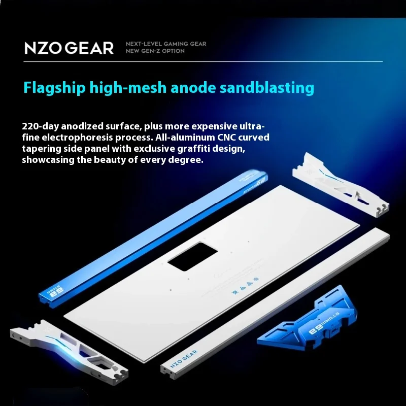 NZO STORM68 아노다이징 알루미늄 마그네틱 스위 - Gaming Keyboard Magnetic Switches 리뷰 및 가격