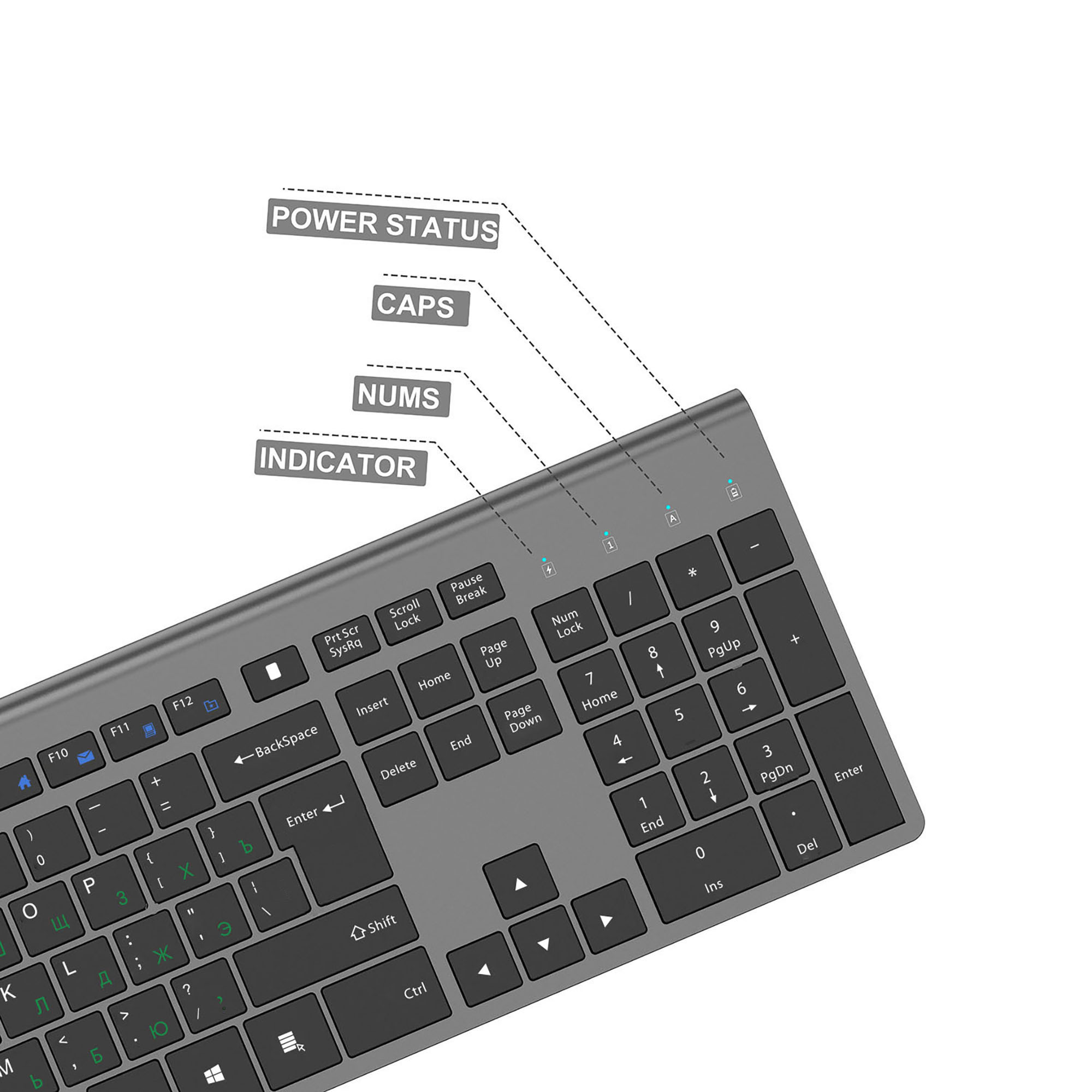 2.4G 충전식 무선 키보드 및 마우스 세트, 풀 사이 - Gaming Keyboard And Mouse Wireless 리뷰 및 가격