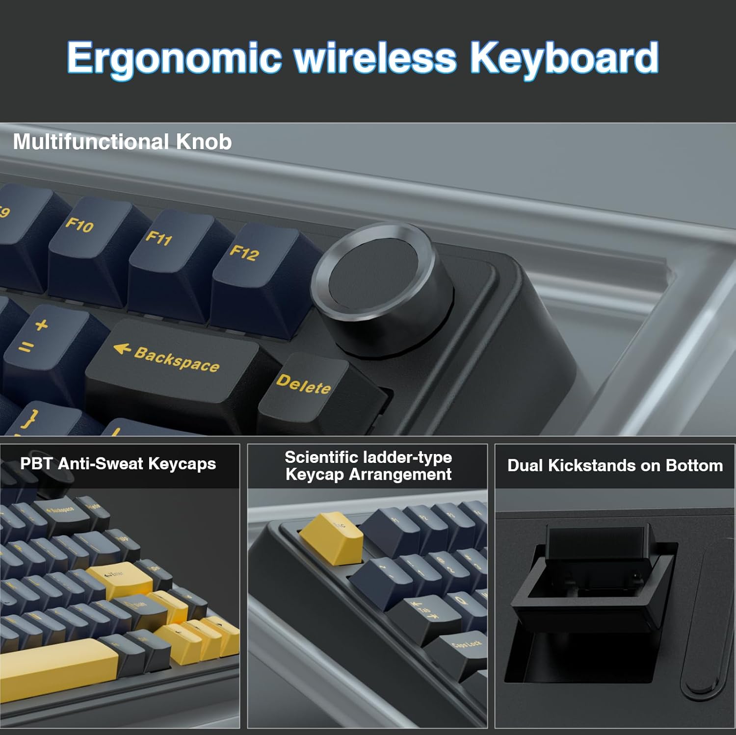 Aula F75 기계식 키보드, 완전히 핫스왑 가능한  - Gaming Keyboard Number Pad 리뷰 및 가격