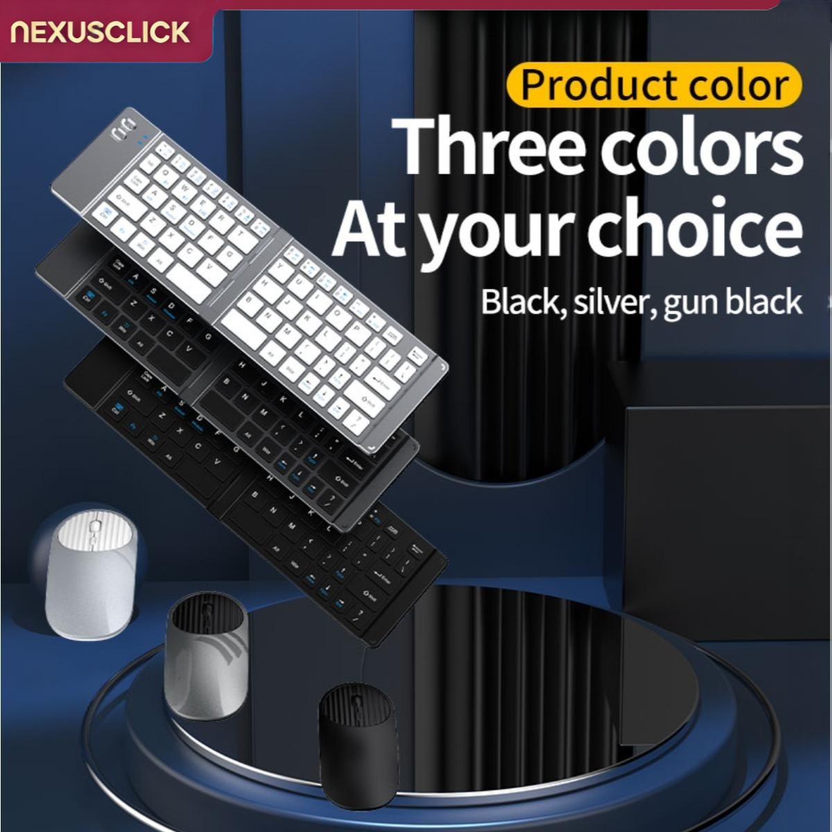 NexusClick 새로운 미니 무선 블루투스 키보드  - Gaming Keyboard And Mouse Combo Wireless 리뷰 및 가격