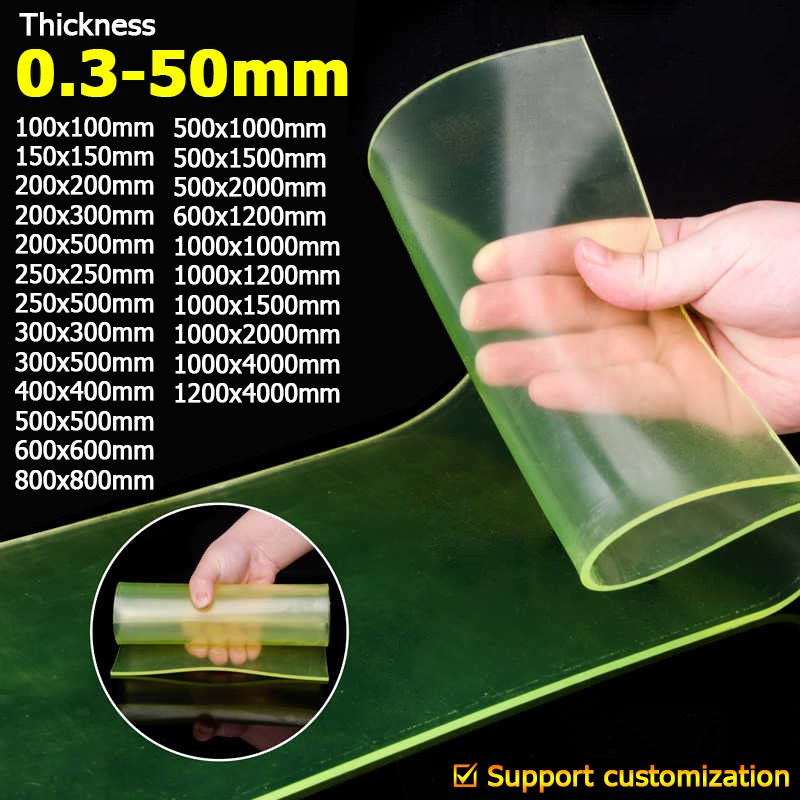 PU 폴리우레탄 시트 반투명 황록색 플레이트 100x1 - Polyurethane Foam Sheet 리뷰 및 가격