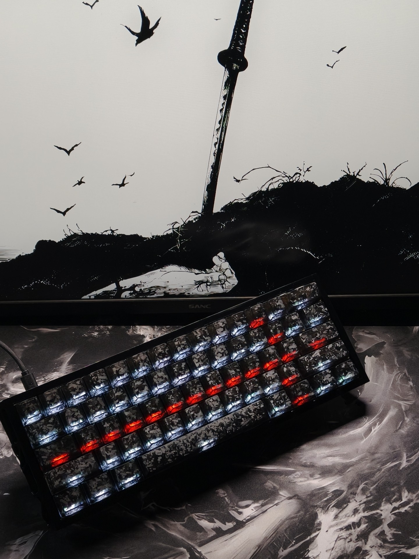 커스텀 60% 레이아웃 컴팩트 게이밍 RGB 마그네틱  - Gaming Keyboard Number Pad 리뷰 및 가격