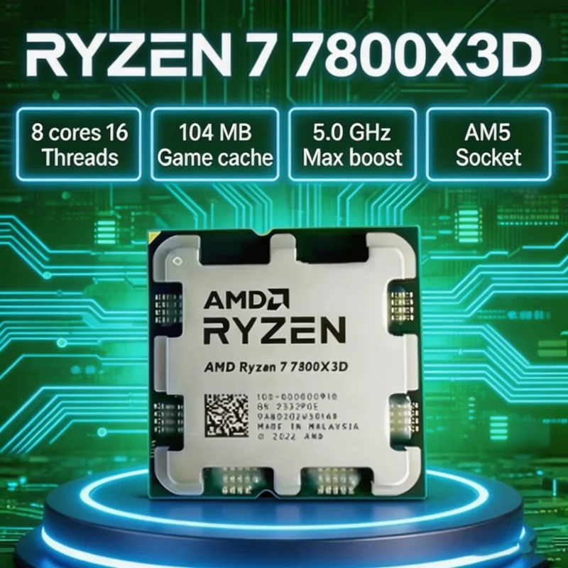 AMD 라이젠 7 7800X3D R7 7800X3D 1 - Amd Cpu Ryzen 7 리뷰 및 가격