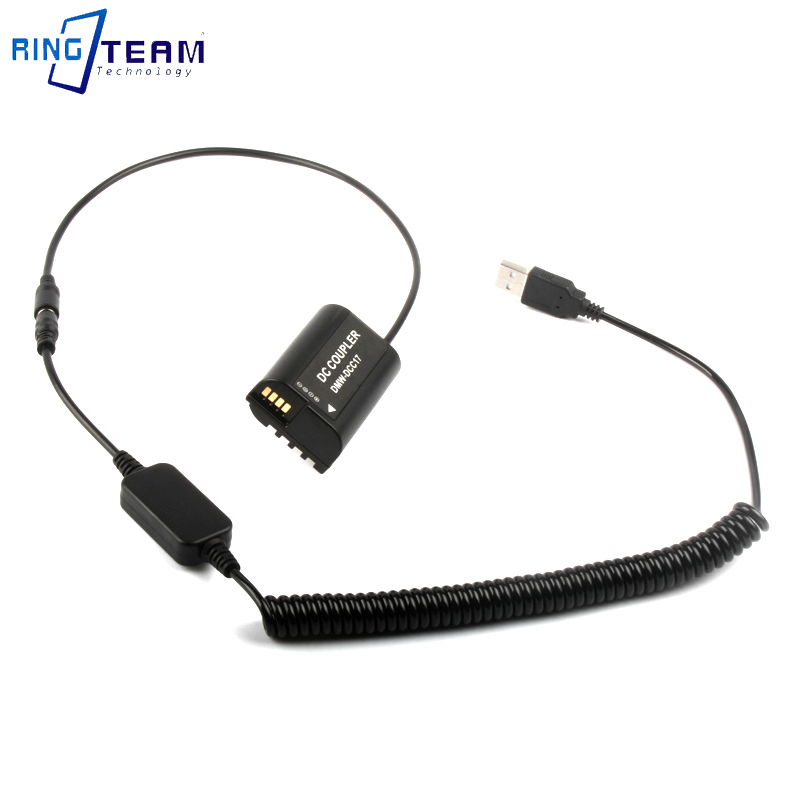 DMW-BLK22 더미 배터리 DMW-DCC17 DC  - Coiled Usb Cable 리뷰 및 가격