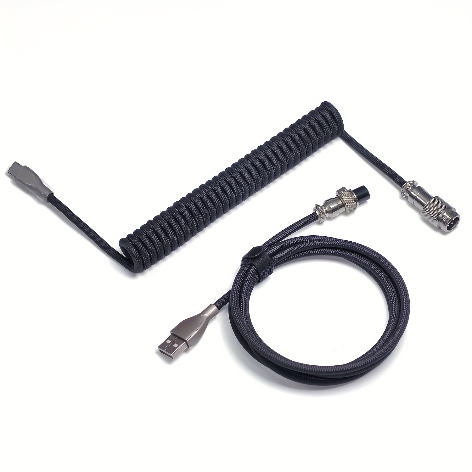 기계식 키보드 코일형 케이블 와이어 유형 C USB 포 - Coiled Usb Cable 리뷰 및 가격
