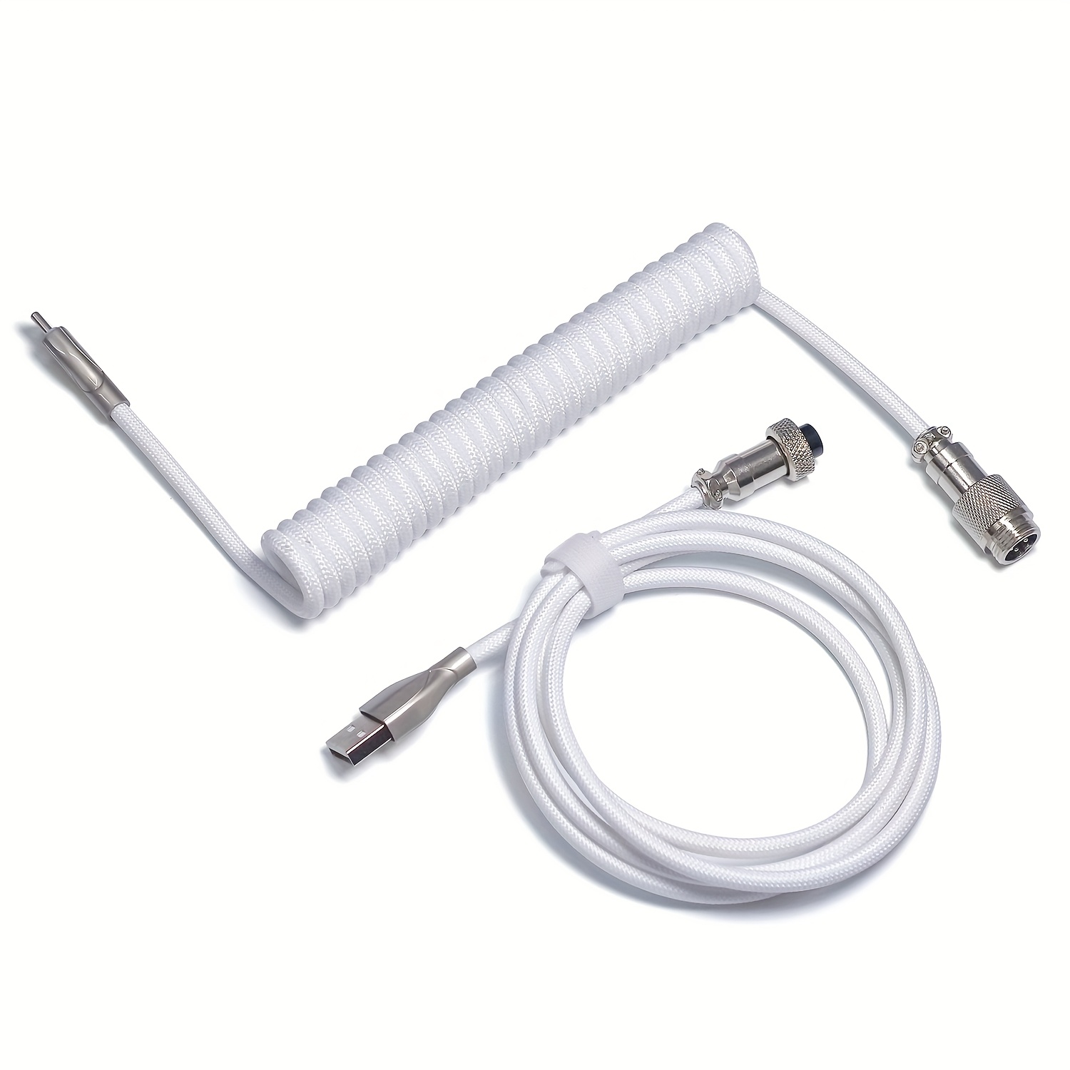 기계식 키보드 코일형 케이블 와이어 유형 C USB 포 - Coiled Usb Cable 리뷰 및 가격