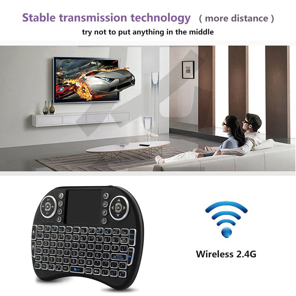 백라이트 미니 무선 키보드 터치 패드가있는 프랑스어 A - Gaming Keyboard And Mouse Combo Wireless 리뷰 및 가격