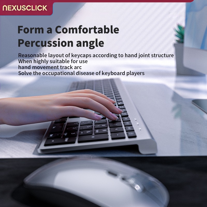 NexusClick 104 키 무선 트라이 모드 키보드 - Gaming Keyboard And Mouse Combo Wireless 리뷰 및 가격