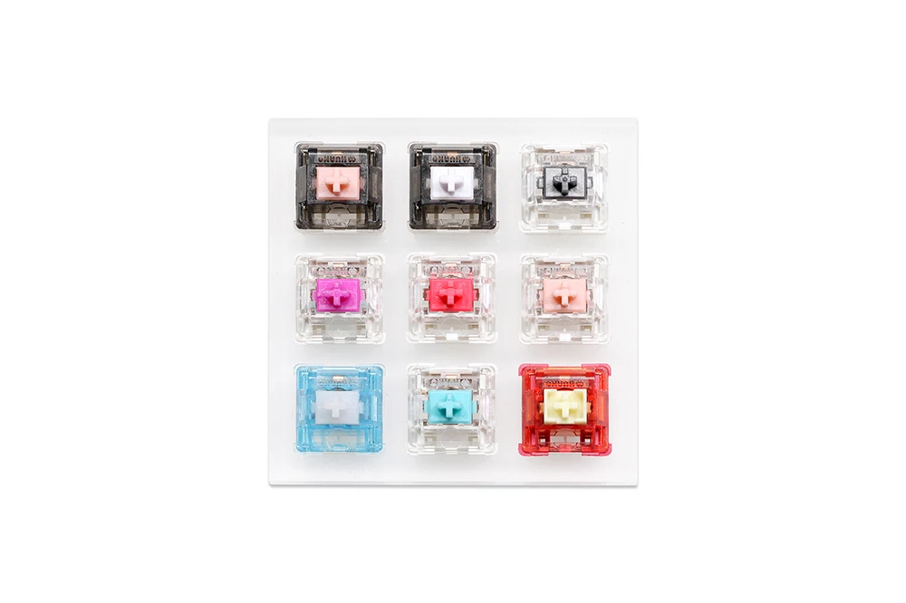 아크릴 스위치 테스터 게이트론 스위치 Huano 스위치 - Keyboard Gaming Blue Switch 리뷰 및 가격