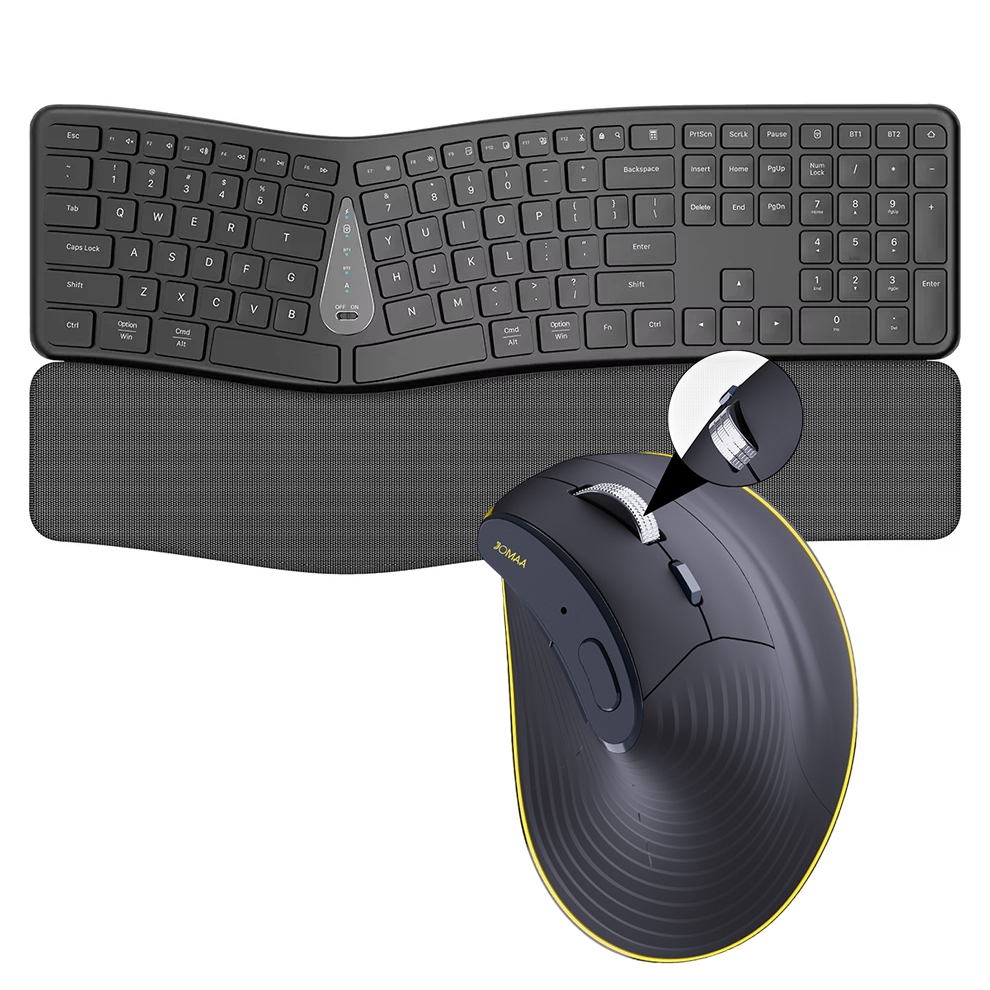 2.4G 무선 키보드 마우스 콤보, 편안한 자연스러운  - Gaming Keyboard Ergonomic 리뷰 및 가격