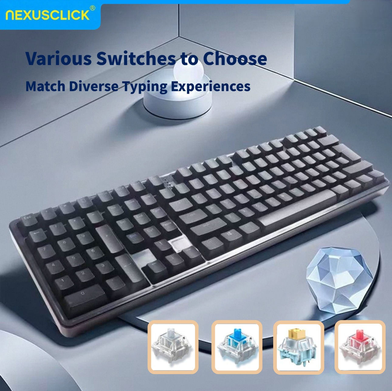 NexusClick 인체공학적 왼손잡이용 중고 기계식  - Gaming Keyboard Number Pad 리뷰 및 가격